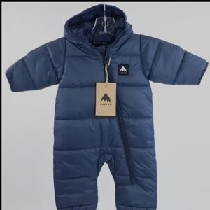 Burton Infant Buddy Bunting Navy Snowsuit Size 3 Month